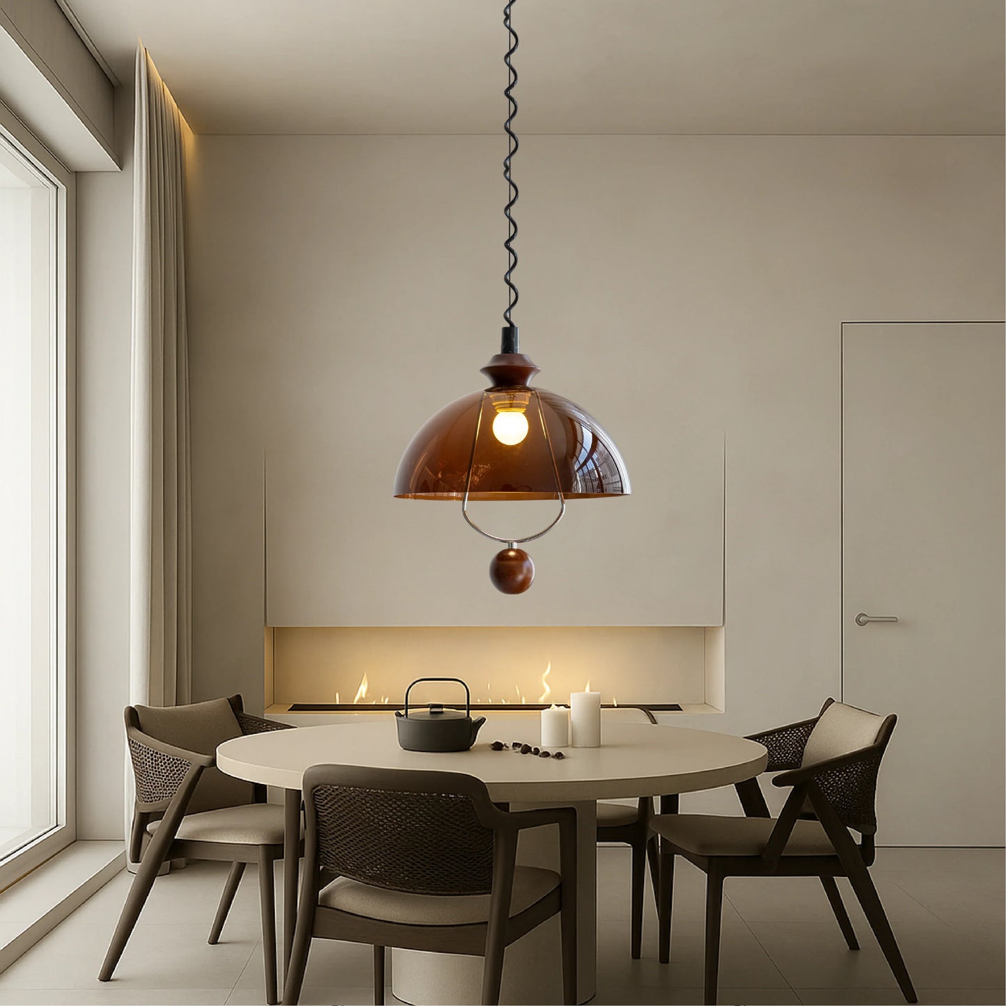 Thaloura Antique Hanging Lamp