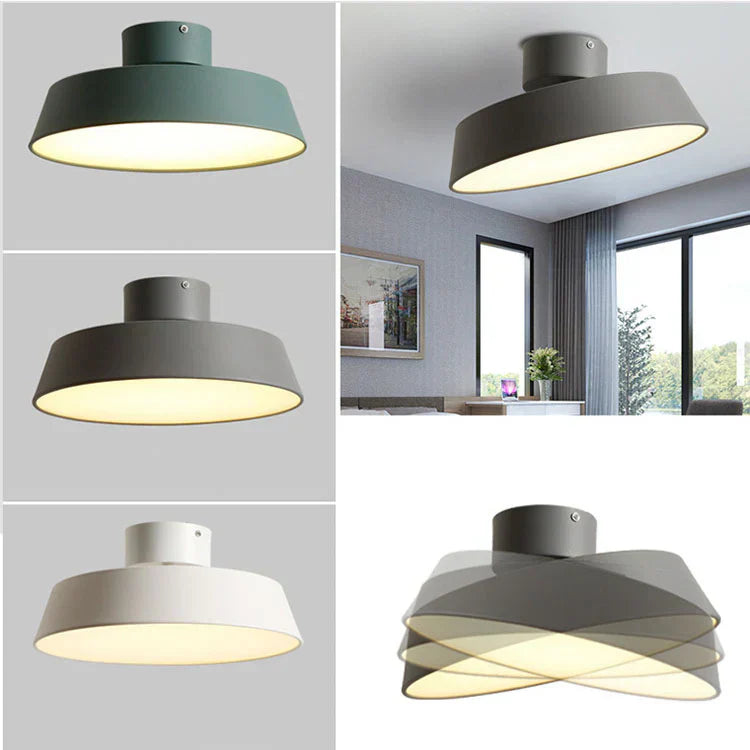Avenae Minimalist Round Nordic LED Ceiling Lamp