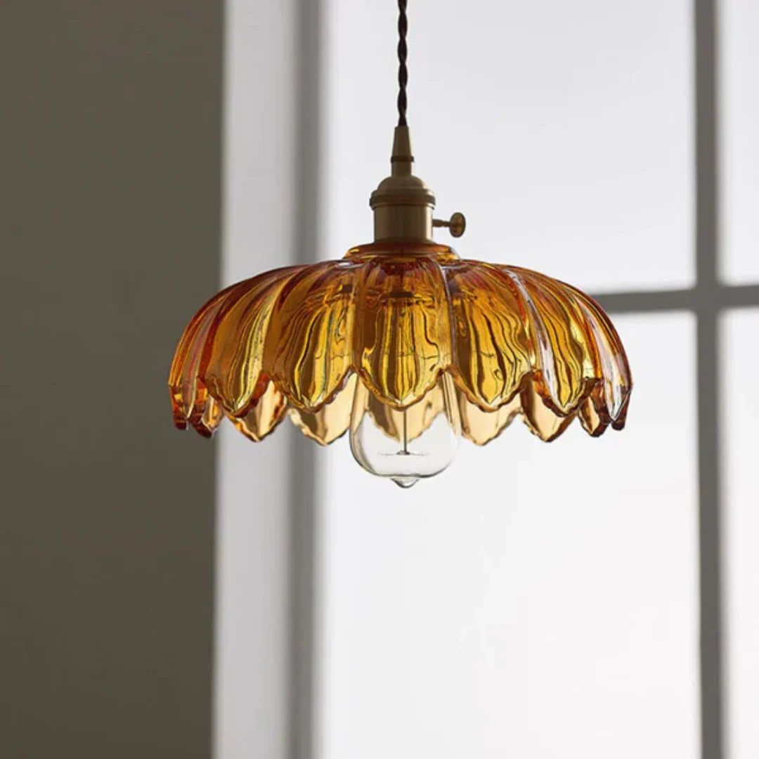 Xyvora Vintage Glass Pendant Lamp
