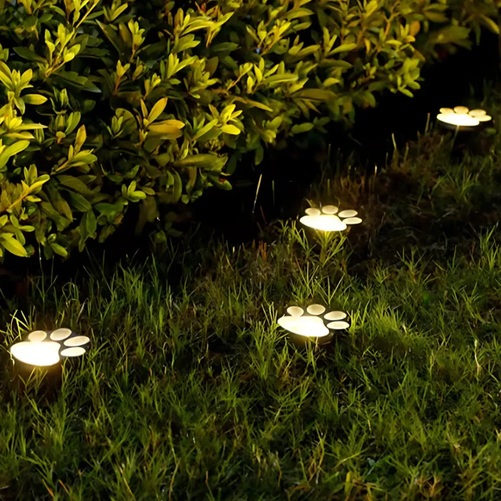 Dog Print Garden Light (3pcs)