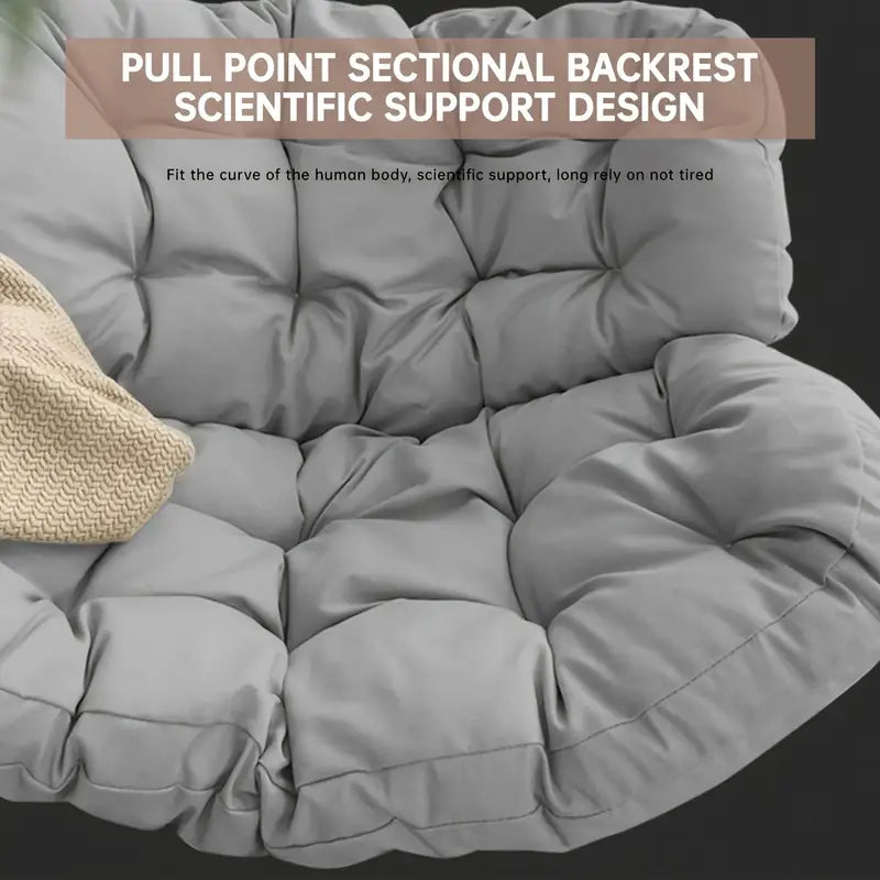 Outdoor Papasan Rocking Chair