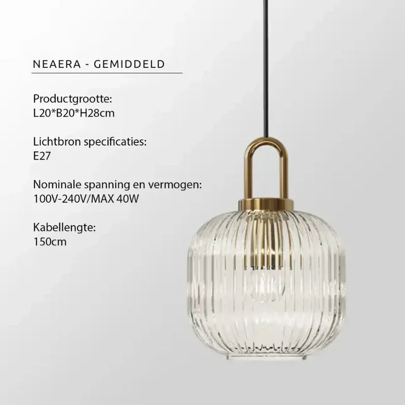 Neaera Modern Glass Pendant Lamp