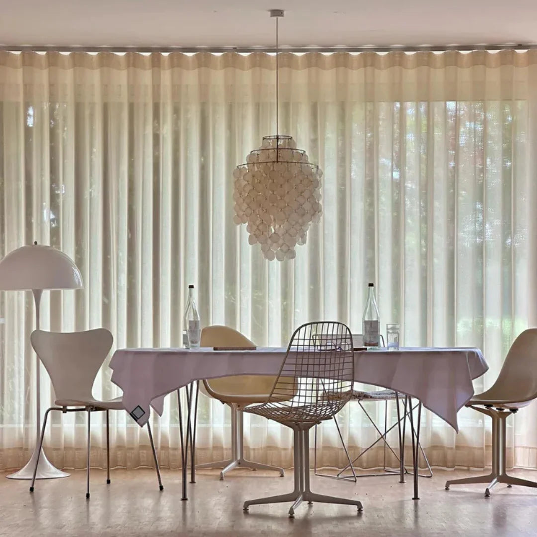 Sybel Vintage Natural Seashell Pendant Lamp