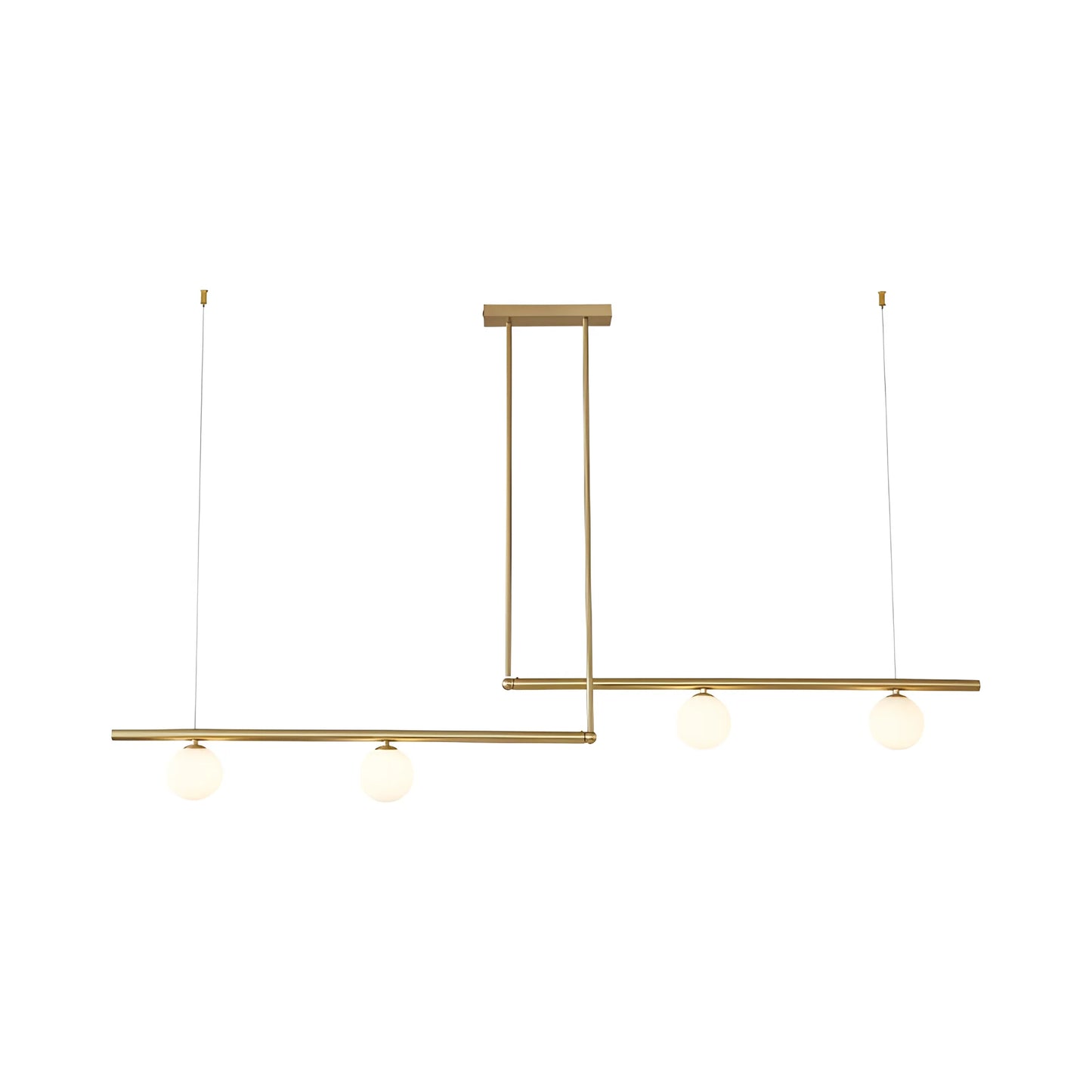 Altana Nordic Glass Linear Luxury Pendant Lamp