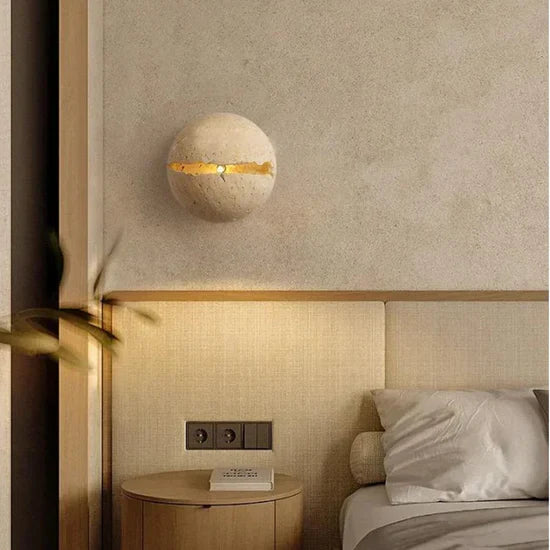 Iros Luxury Wall Lamp made of Natural Stone