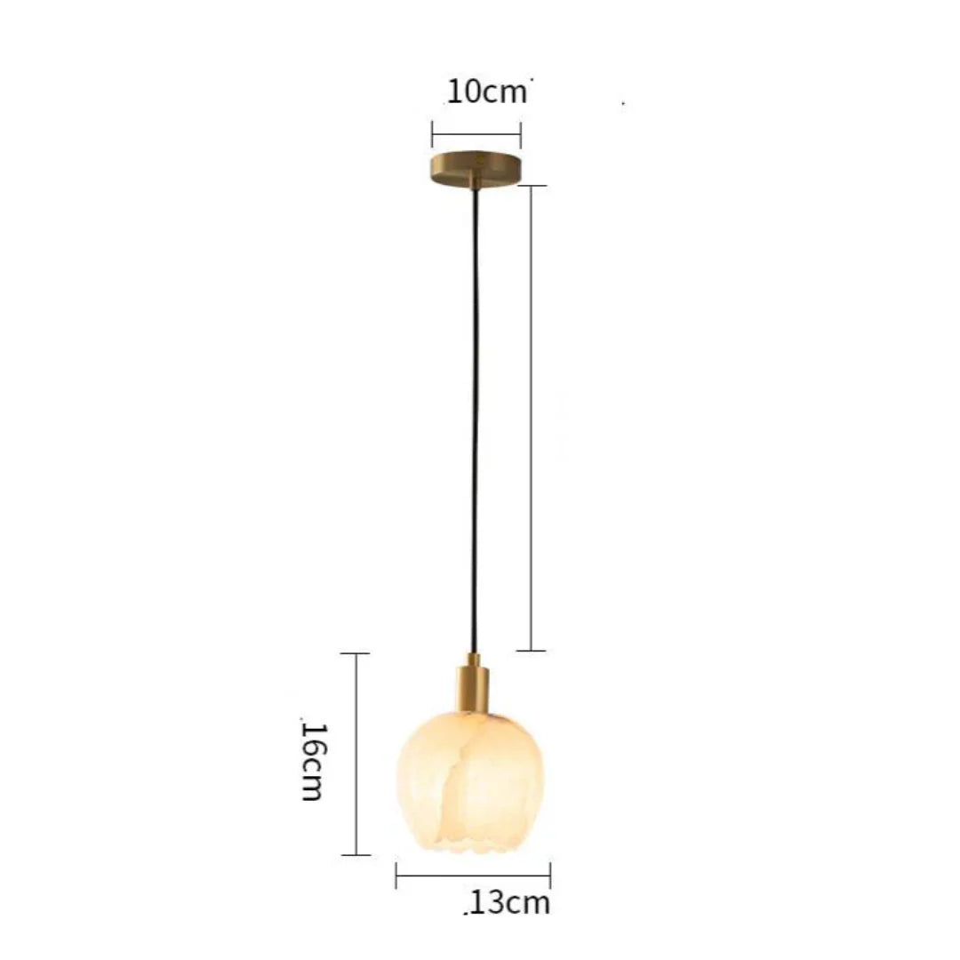 Atalanta Luxury Alabaster Pendant Lamp