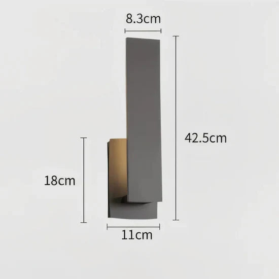 Lyrux Minimalist LED Outdoor Lamp