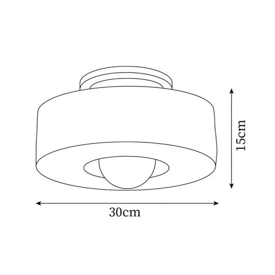Galini Modern Round LED Ceiling Lamp