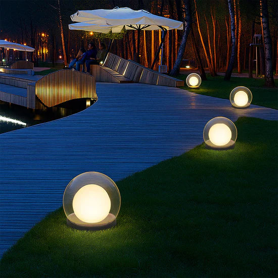 Thaliora Solar Powered Outdoor Lamp