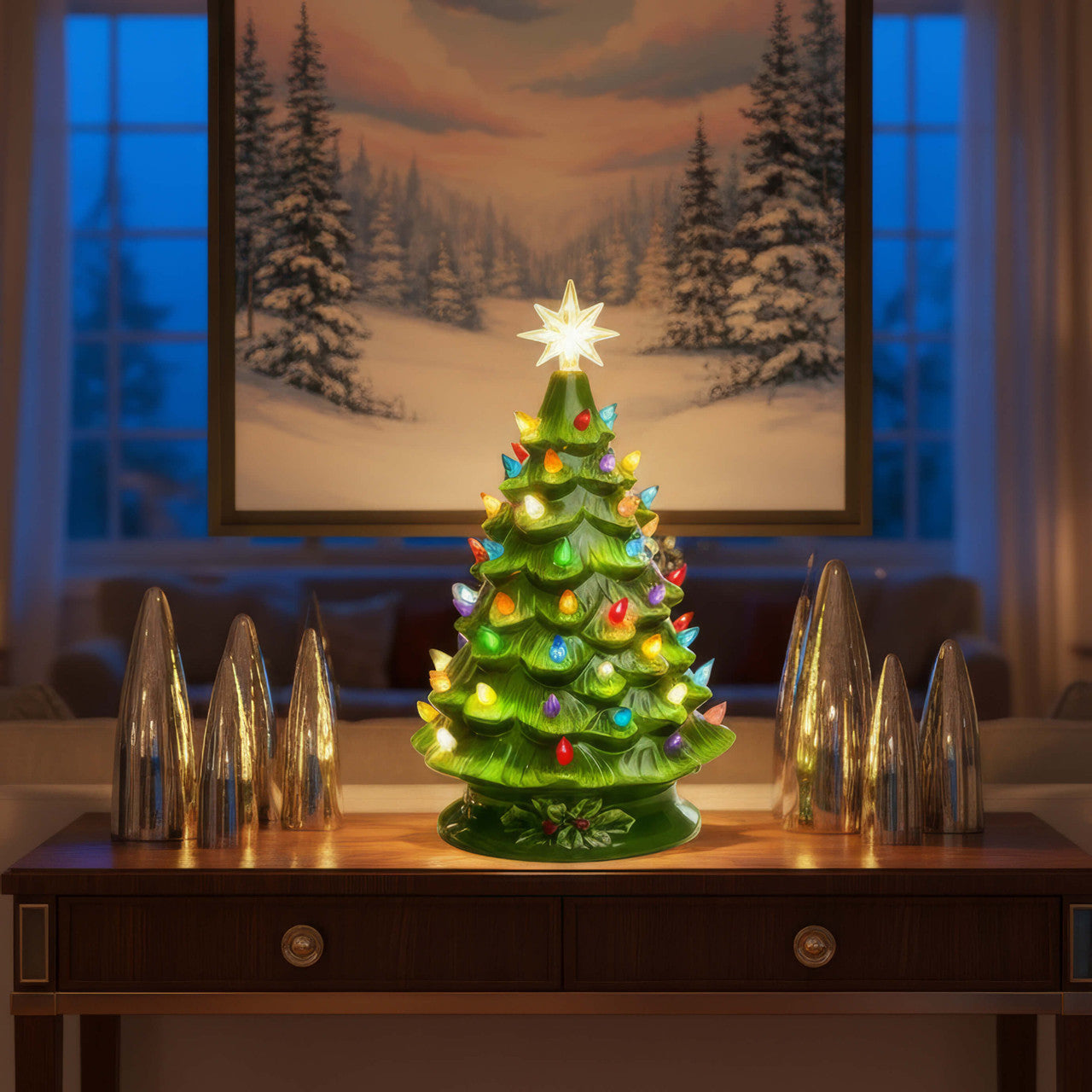 Twinkling Holiday Harmony Tree by Casa Solaro™