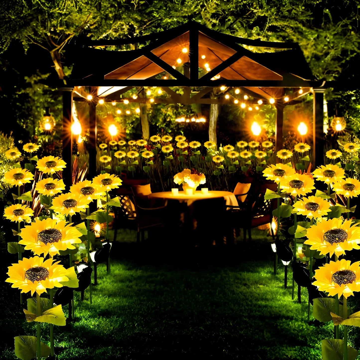 Florissa Realistic Sunflower Garden Light