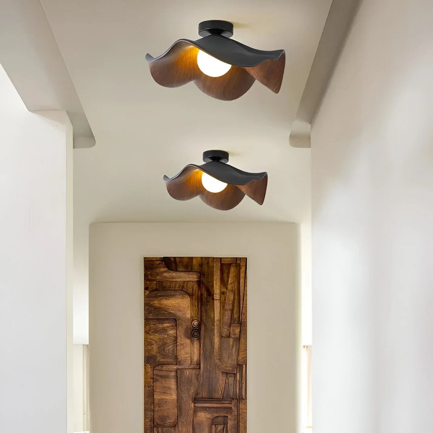 Caelene Nordic Flower Shape LED Ceiling Lamp