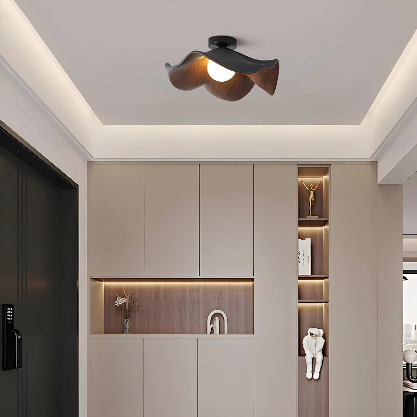 Caelene Nordic Flower Shape LED Ceiling Lamp