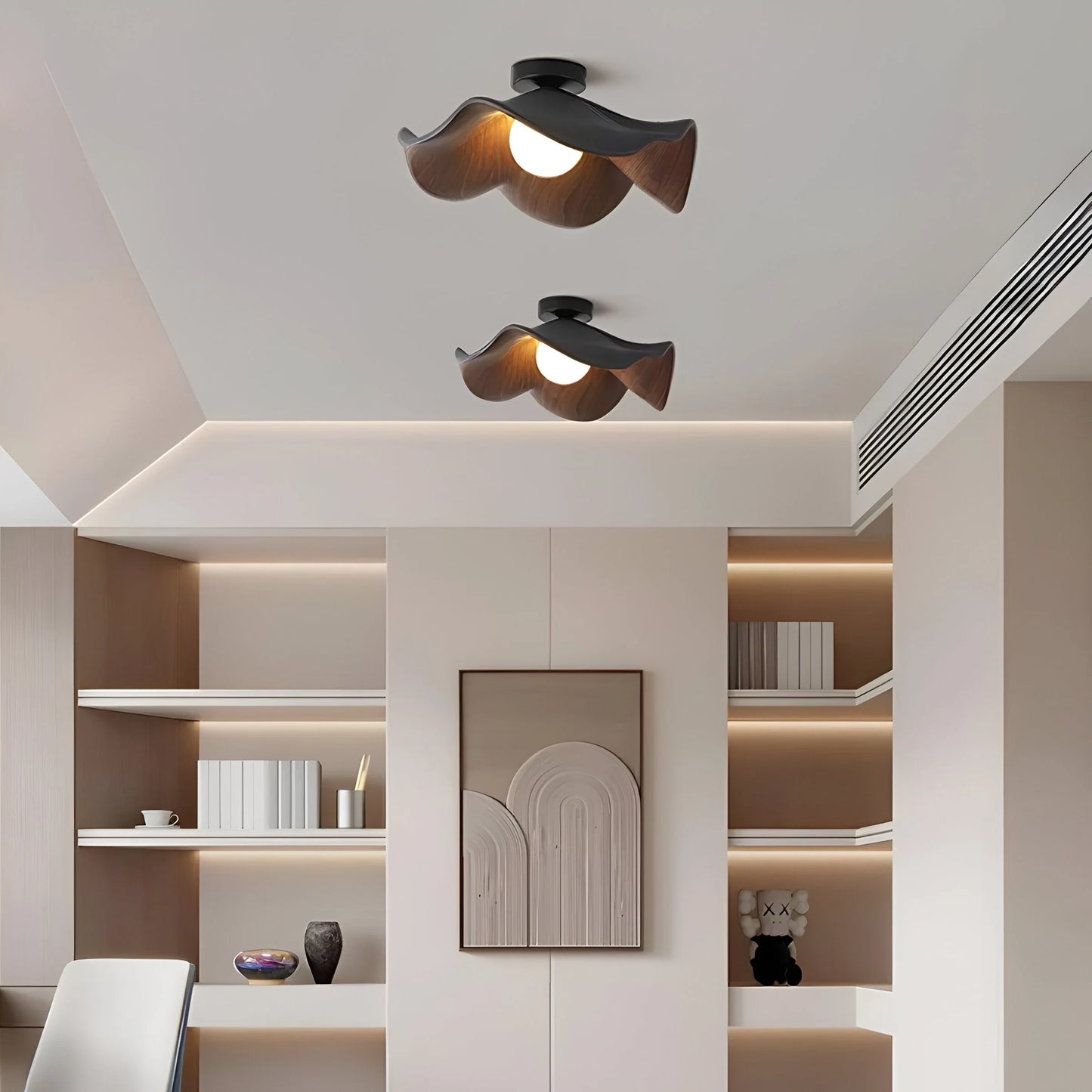 Caelene Nordic Flower Shape LED Ceiling Lamp