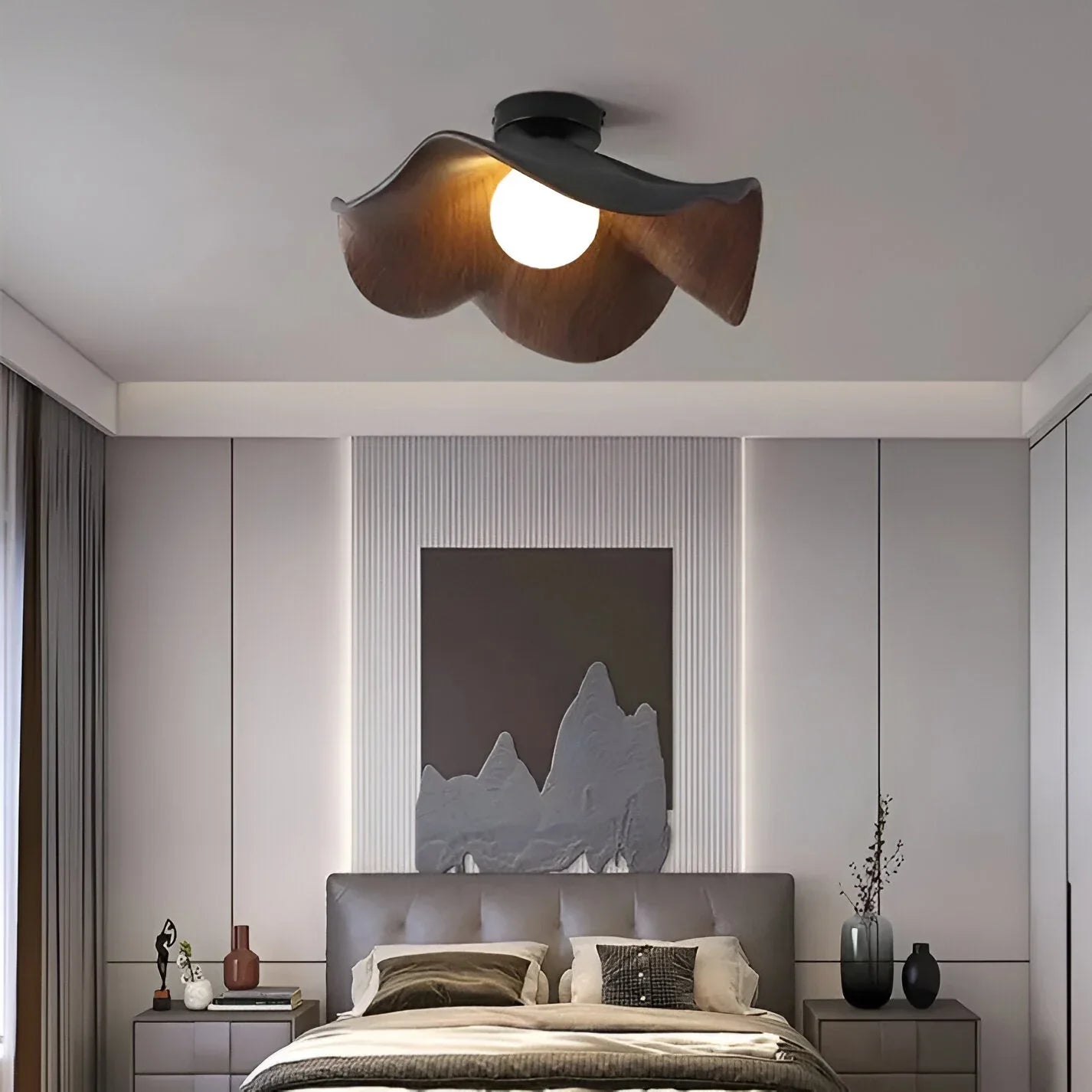 Caelene Nordic Flower Shape LED Ceiling Lamp