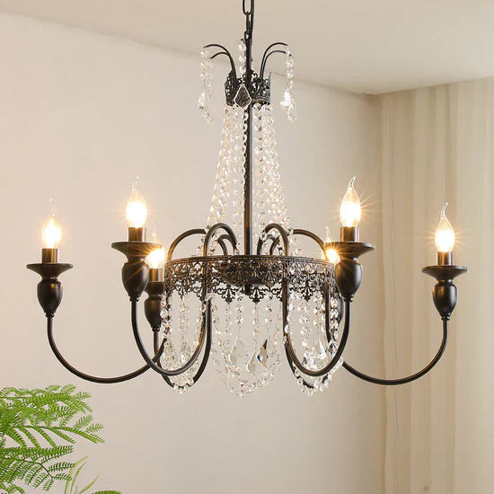 Aurellana Crystal Chandelier for Bedroom