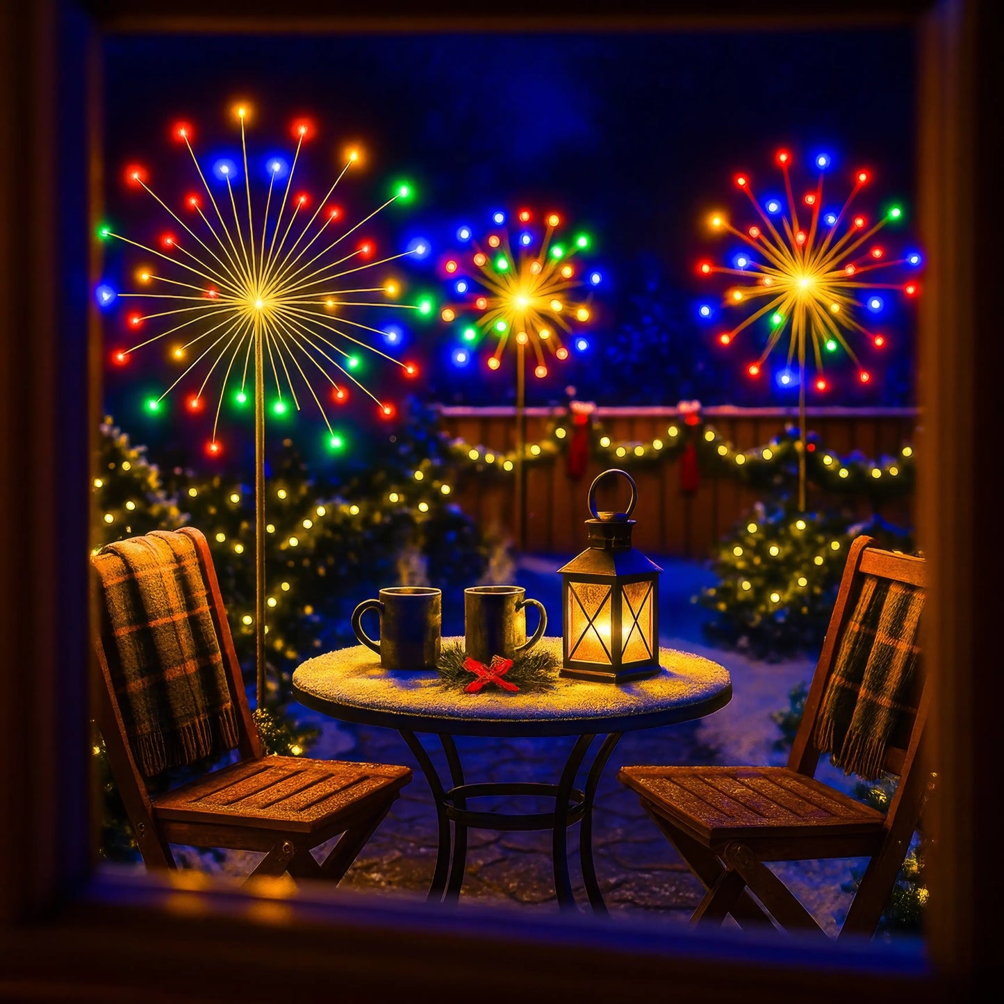 Twinkling Tree Rainbow Light by Casa Solaro™