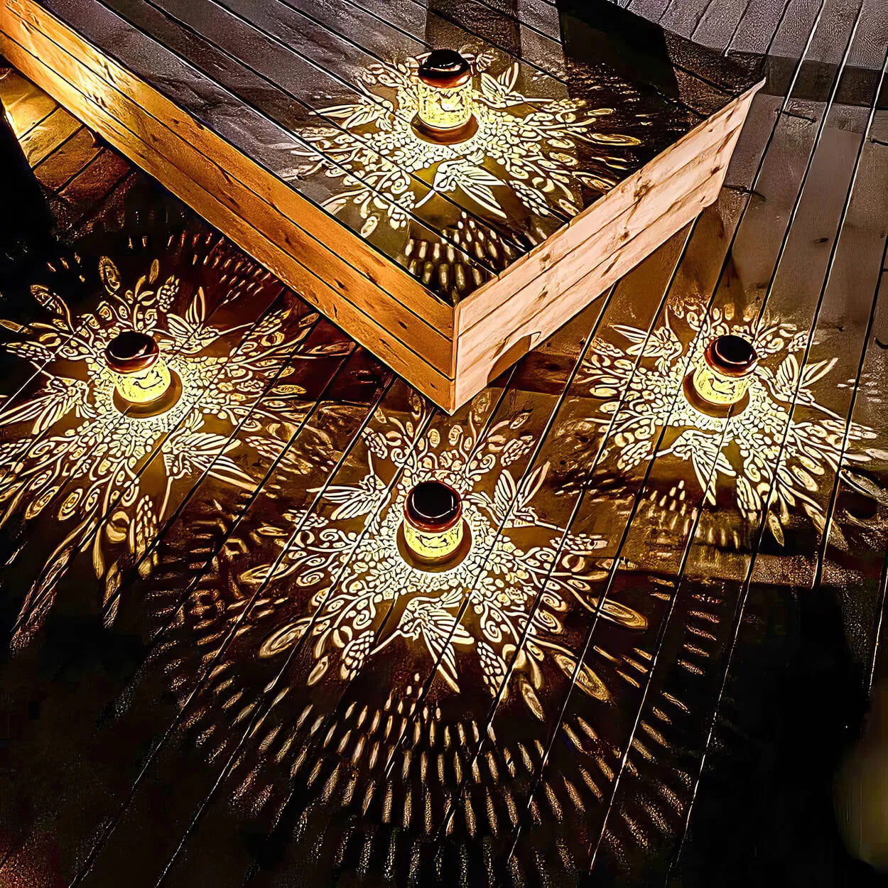 Twinkling Tree Hummingbird Lantern by Casa Solaro™