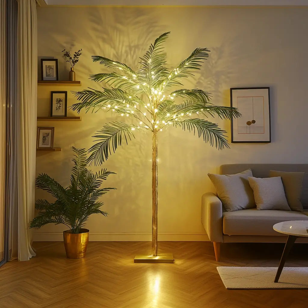 The Twinkling Palm Tree by Casa Solaro™