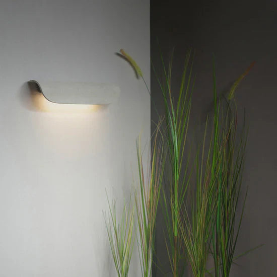 Astoria Modern Curved Outdoor Wall Lamp