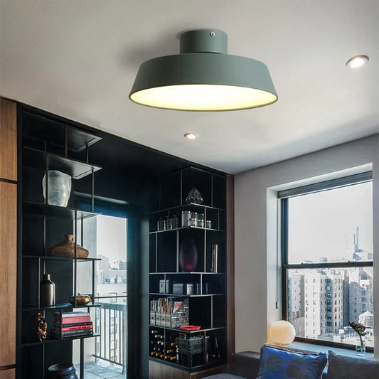 Avenae Minimalist Round Nordic LED Ceiling Lamp