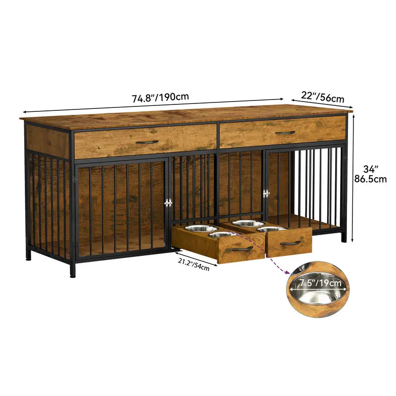 Heavy Duty Wooden Kennel