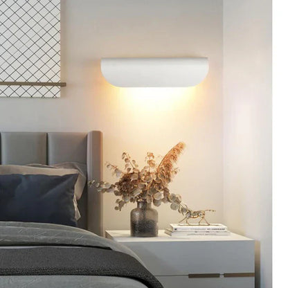 Astoria Modern Curved Outdoor Wall Lamp
