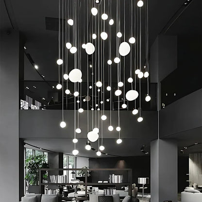 Auralyne Glass Pebble Pendant Lamp