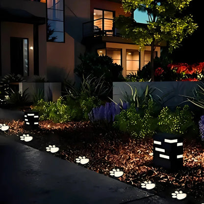 Dog Print Garden Light (3pcs)