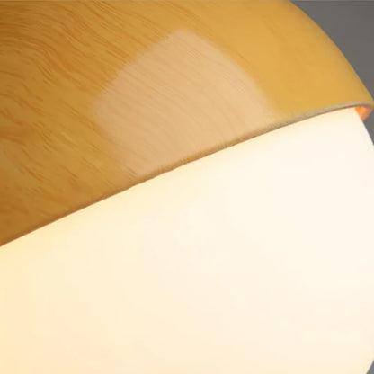 Teson Walnut Art Pendant Lamp