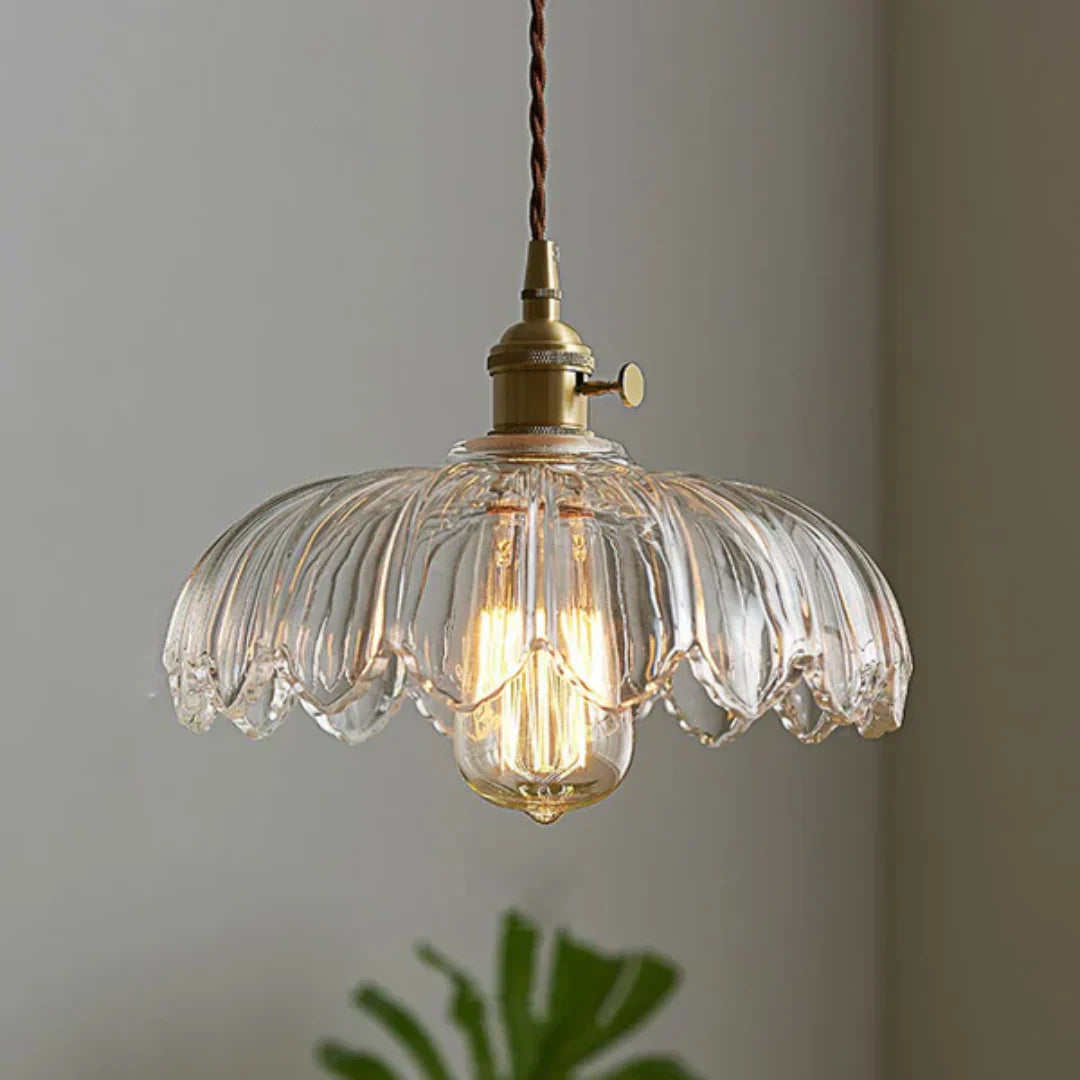 Xyvora Vintage Glass Pendant Lamp