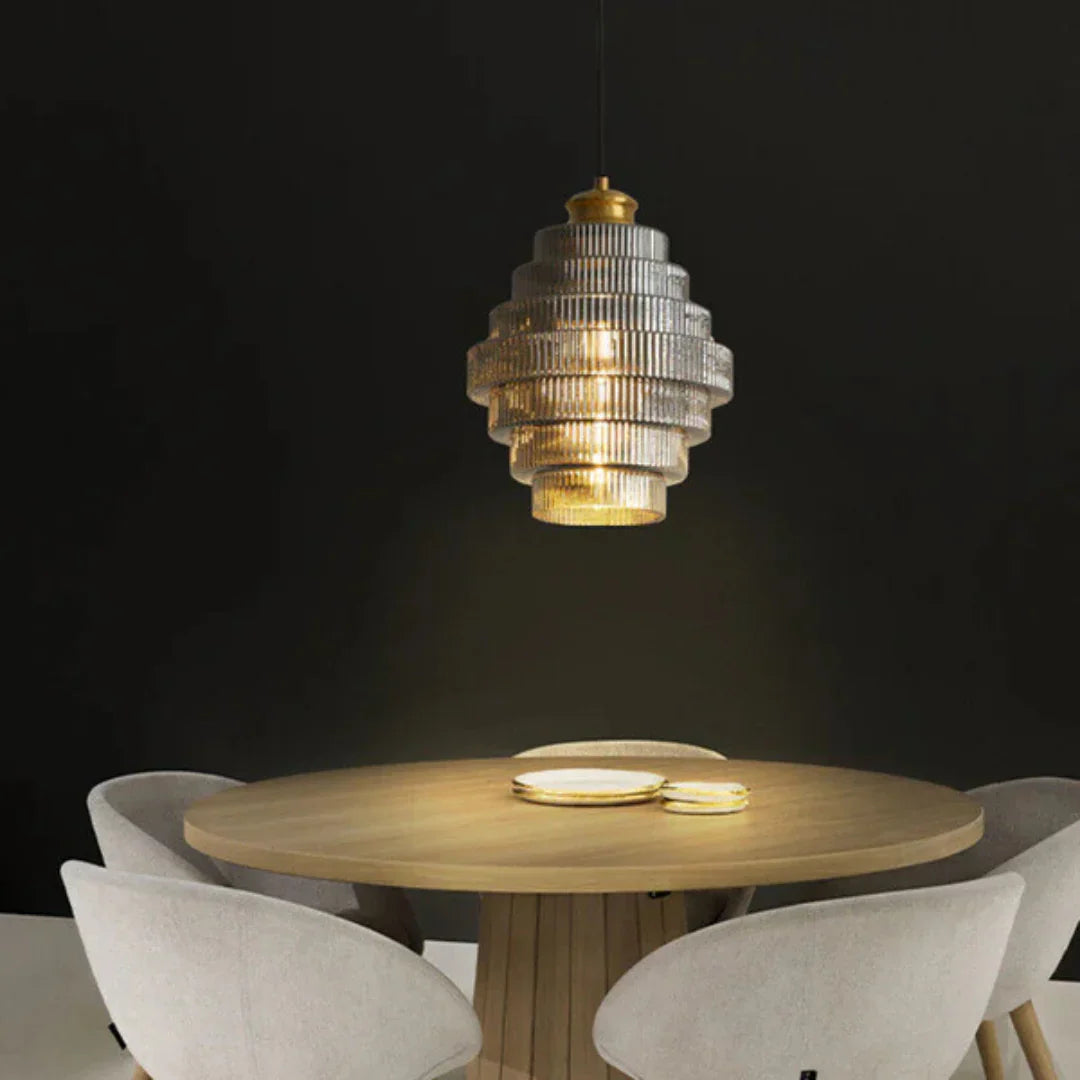 Hebes Retro Hanging Lamp Glass