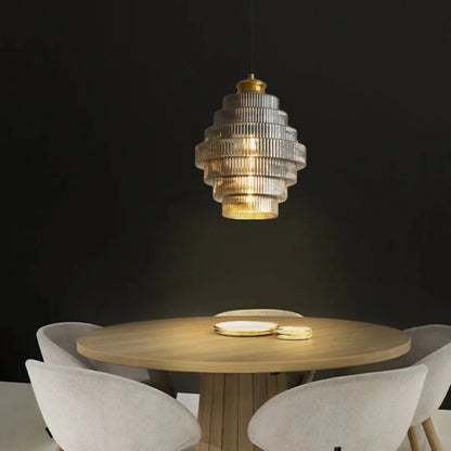 Hebes Retro Hanging Lamp Glass