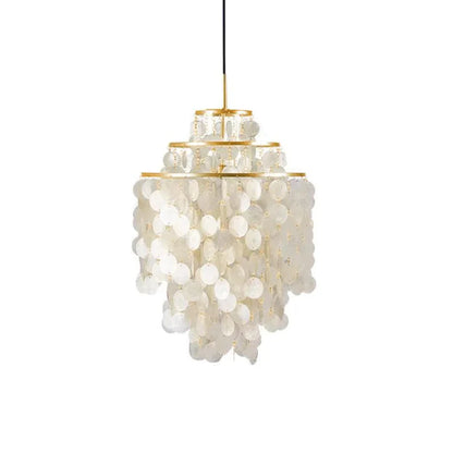 Sybel Vintage Natural Seashell Pendant Lamp