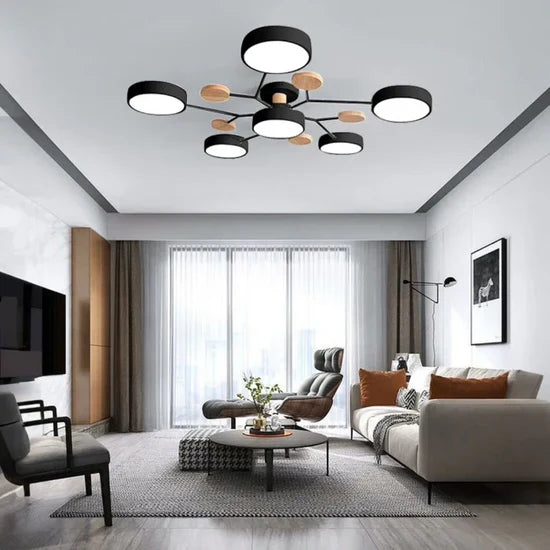 Clio Modern Round LED Ceiling Lamp