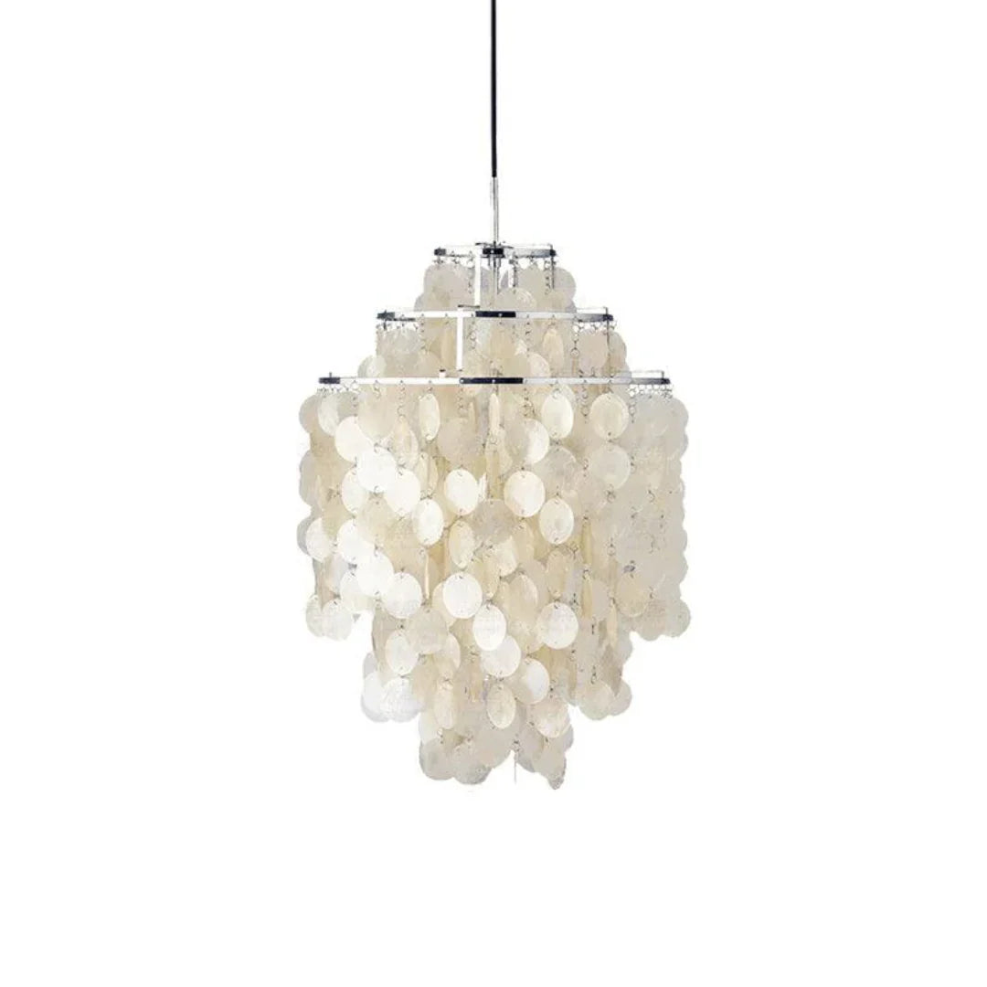 Sybel Vintage Natural Seashell Pendant Lamp