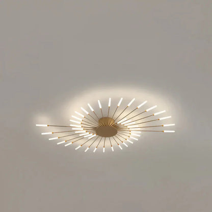 Spiral Luxury LED Ceiling Lamp | Stylish Ceiling Light for Living Room