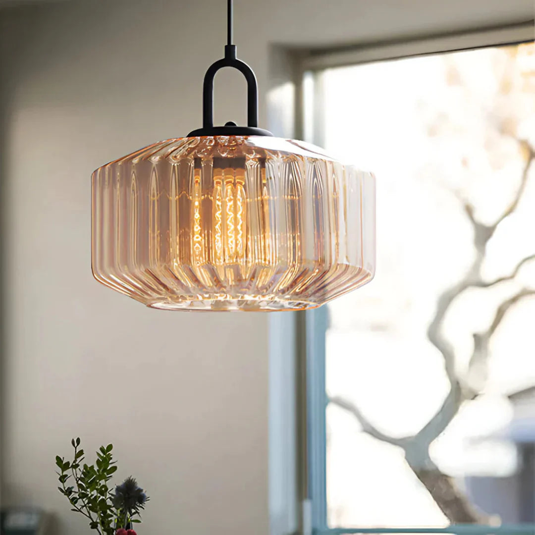 Mireta Retro Colored Glass Pendant Lamp