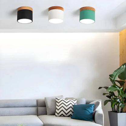 Vesta Vintage LED Ceiling Lamp