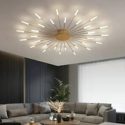 Spiral Luxury LED Ceiling Lamp | Stylish Ceiling Light for Living Room