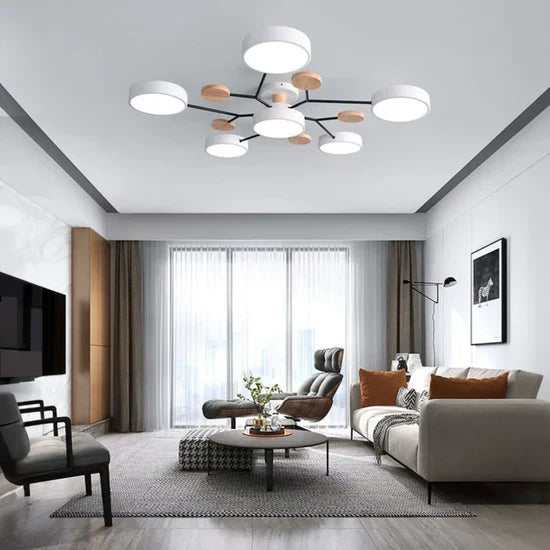 Clio Modern Round LED Ceiling Lamp