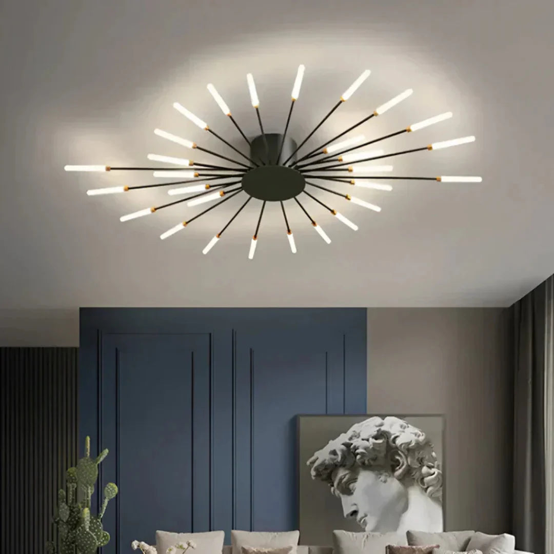 Spiral Luxury LED Ceiling Lamp | Stylish Ceiling Light for Living Room