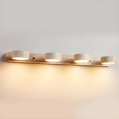 Lyra Travertine Wall Lamp Indoor
