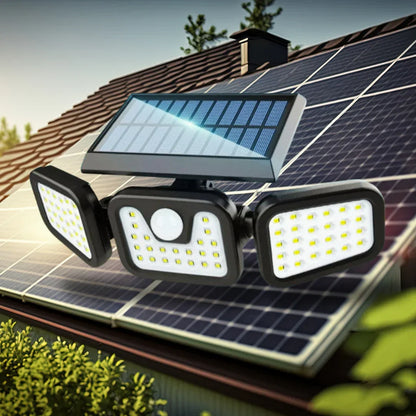 Solar Motion Sensor LED Light
