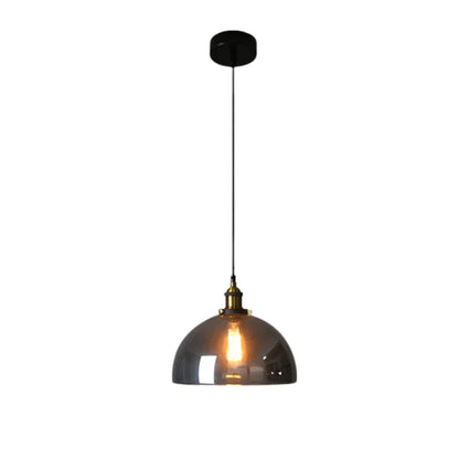 Urban Vintage Glass Pendant Lamp | Stylish Dining Table Lamp