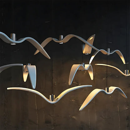 Lorenae - Wing-shaped Modern LED Pendant Lamp