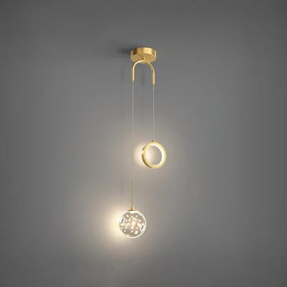 Callaura Modern LED Pendant Lamp for Bedroom and Dining Room