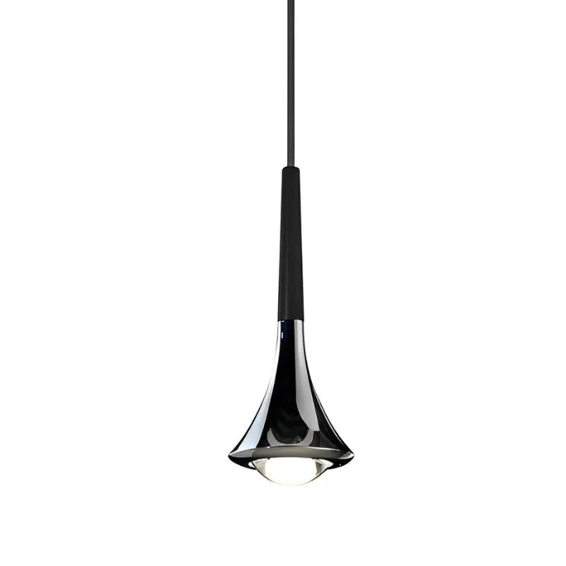 Leontia Scandinavian Drop-Shaped Metal Pendant Lamp