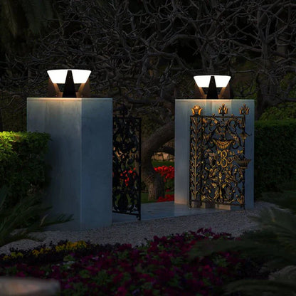 Vita Stylish Solar-Powered Outdoor Lamp