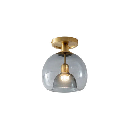 Olya Modern Glass Ceiling Lamp for Living Room and Bedroom